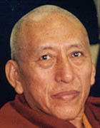 Prof. Samdhong Rinpočhe, foto H. Rysová